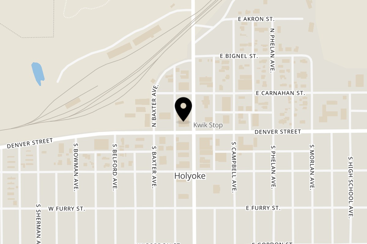 Map showing the location of Brewed Awakening Coffee and Bake Shop Brewed Awakening Coffee & Bake Shop on 110 N Interocean Ave in Holyoke